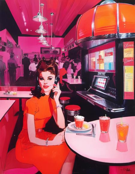 1960's Ads Illustration - Bob Peak Style