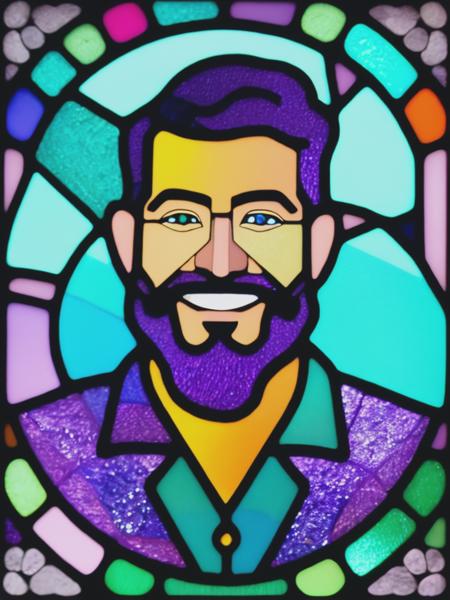 Stained Glass Portrait