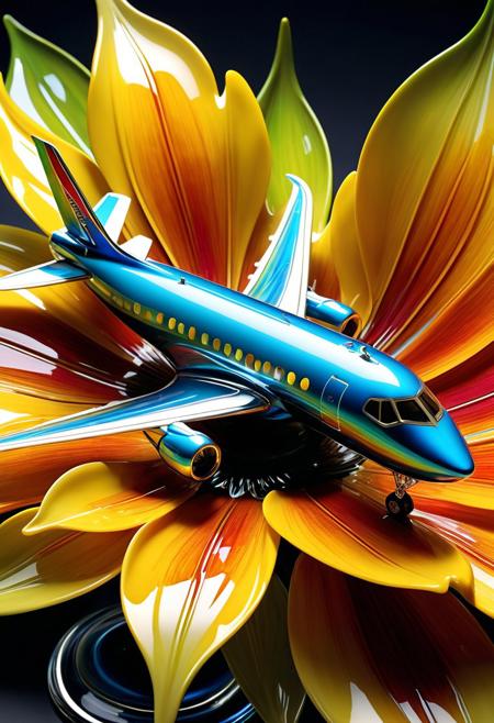 Colorful Murano Art Glass style - SDXL