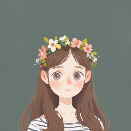Hand-drawn portrait