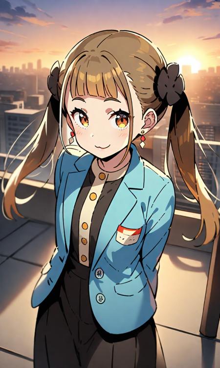 Amakusa Hina (Securities) - A-Train: All Aboard! Tourism | 証券社員 天草雛 - A列車で行こう はじまる観光計画 | AnimagineXL v.3.1