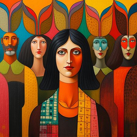style of Tarsila do Amaral [FLUX] 110版本V1 (ID: 759773)