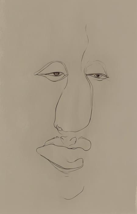 A eerie line drawing style - tangbohu [SDXL] 41