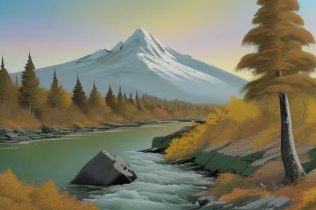 Bob Ross Painting Style版本v1.0 (ID: 96849)