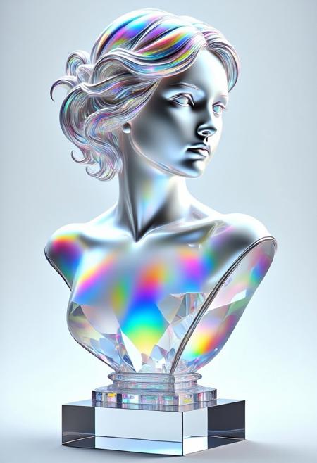 Prismatic Crystal World Morph for Flux