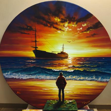 Circle | Style Oil Painting版本v1.0 (ID: 201863)