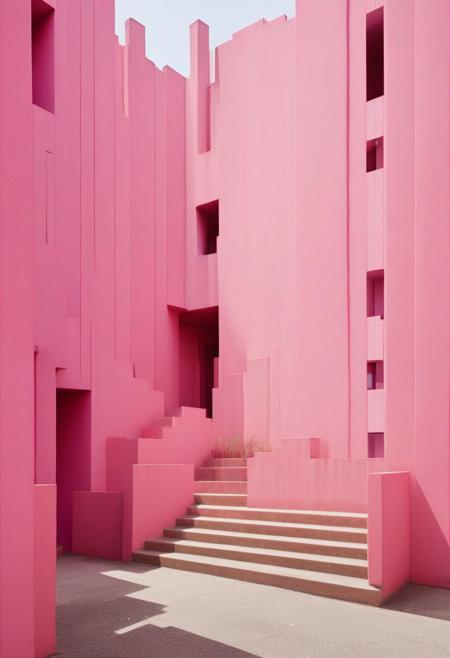 La Muralla Roja by Ricardo Bofill