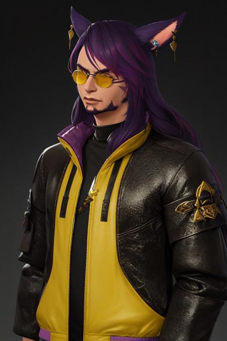 Face 2 Male Miqo'te - FFXIV LoRa版本SD15 (ID: 997789)