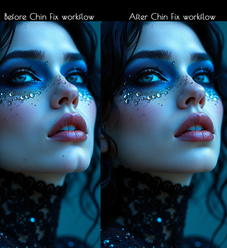 Automatic Chin Fixer workflow