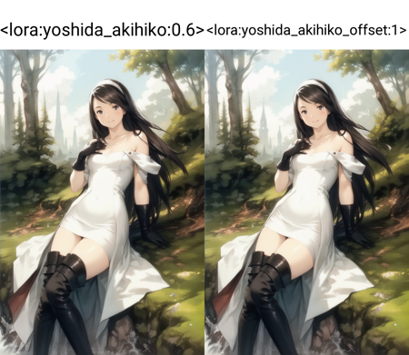 Akihiko Yoshida (Bravely Default, FF Tactics, NieR) Style LoRA版本original (ID: 73153)
