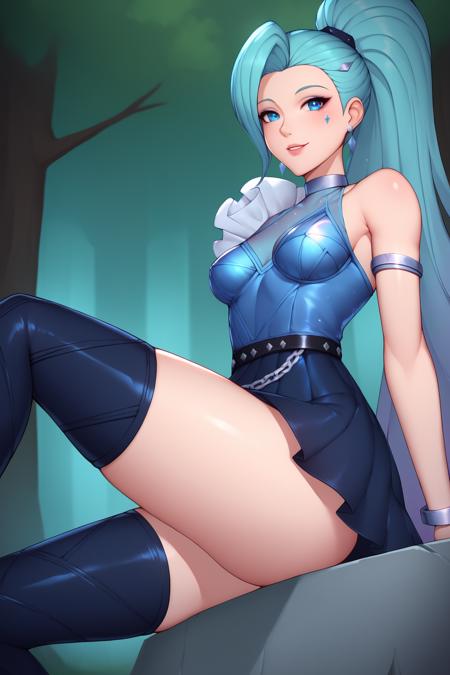 K/DA All Out Seraphine (League of Legends) - Comission LoRA PonyXL [NSFW Support]