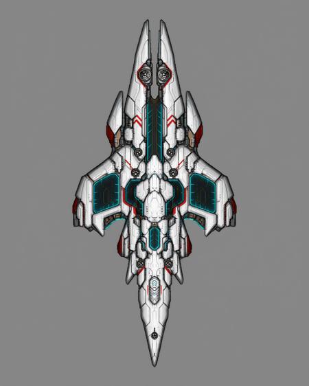 Starsector Spaceships in different faction styles flux1dev