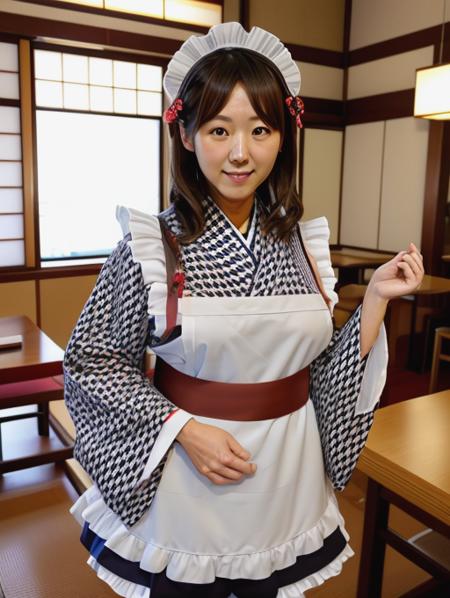 Character Change (♀) - Japanese Maid (和風メイド) - A Mix of Cultures!