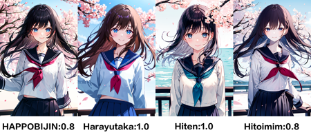 全画风一览 / A glance of each painting style