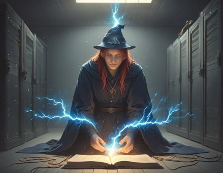 server room background