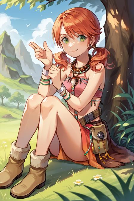 Oerba Dia Vanille/ヲルバ=ダイア・ヴァニラ (Final Fantasy XIII) SDXL LoRA [Pony Diffusion]