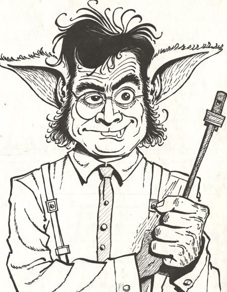 French 1970's Satirical Comics - Gotlib Style