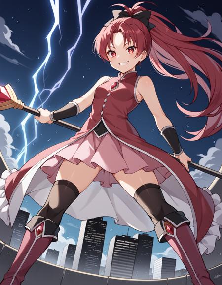 [Request] Kyoko Sakura [2 Outfit] (Puella Magi Madoka Magica) / SDXL Pony Diffusion版本v1.0 (ID: 500947)