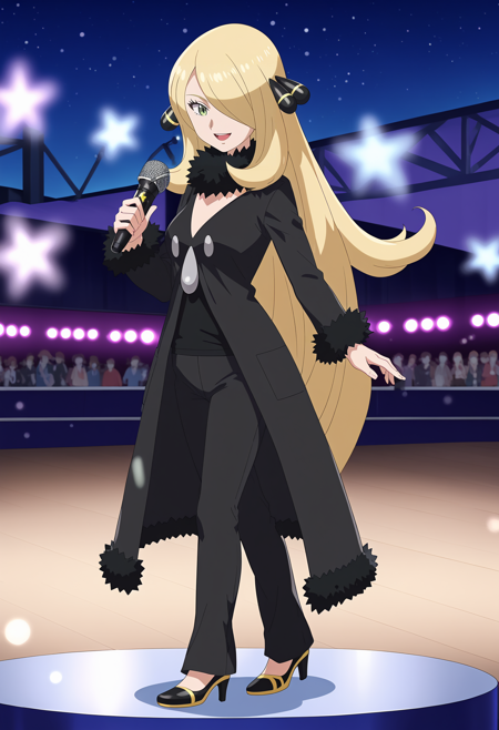 Cynthia -シロナ - Pokemon Diamond and Pearl - PDXL LORA