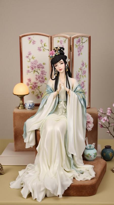 汉服手办_粘土风（2.5D）_flux lora