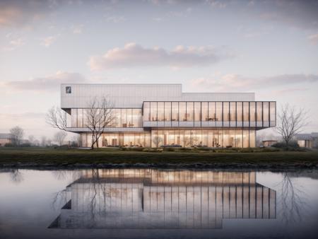 UIA architectural lora|modern architectural renderings