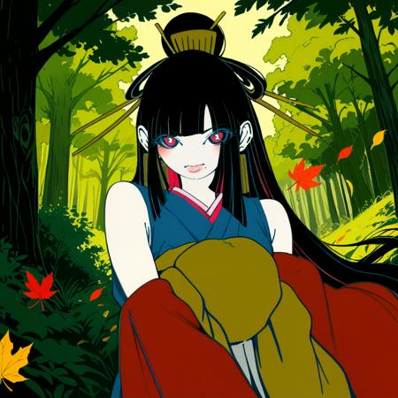 OC girl from tuki.『ひゅるりらぱっぱ』by 十八番茶 mado [Illustrious/NAI, Pony XL] HYURURIRAPAPPA