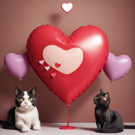Heart Balloons (Valentine's Day)