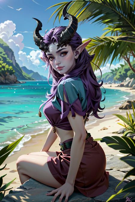 Alfira from Baldur's Gate 3