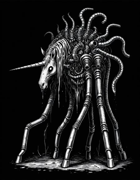 Monochrome Monsters IllustriousXL