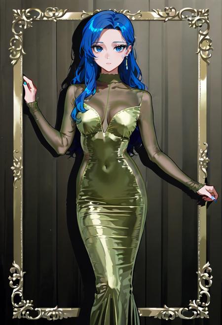 Velvet Mesh Dress版本illust (ID: 1238956)