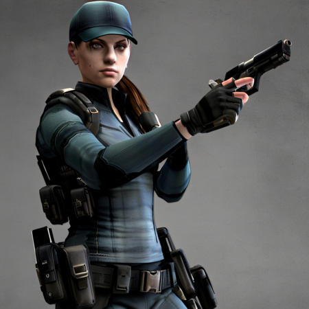 Jill Valentine Resident Evil 5 BSAA