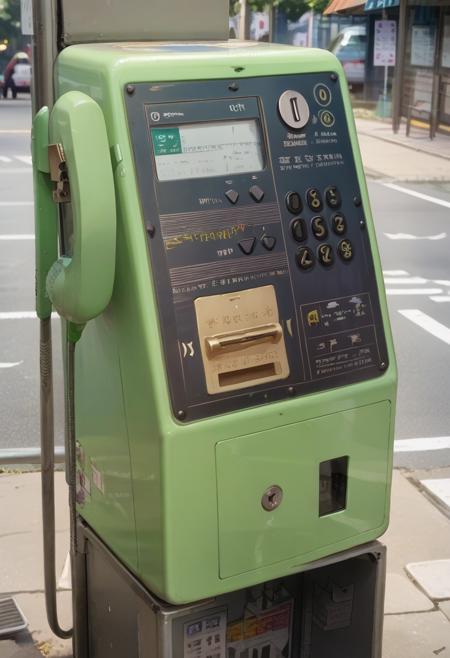 日本の公衆電話 Japanese public phone PONY