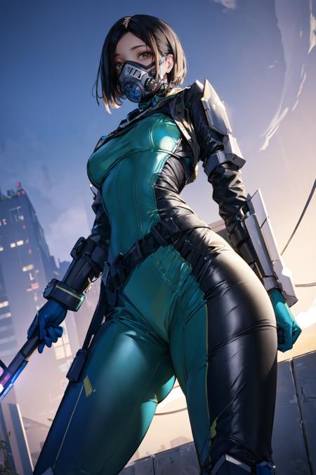 Viper Valorant Costume (Pony / SD1.5)