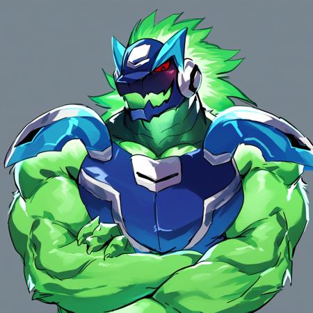 Omega Xis | Warrock (Mega Man Star Force) [Furry]