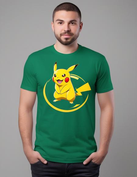FRESH IDEAS @ The logo printed on the T-shirt