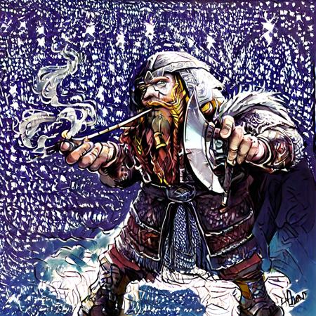 Gimli dwarf Lord of The Rings the Chad