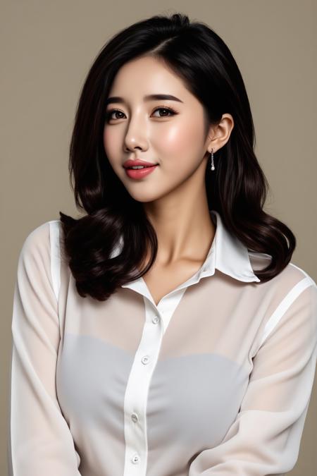 Virtual Asian Female Character 17