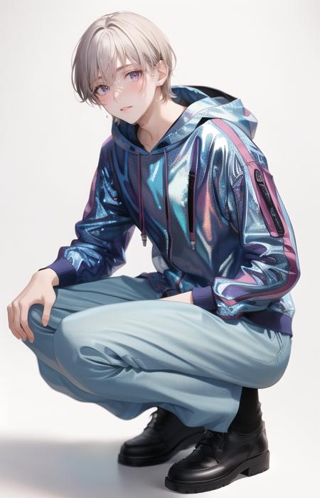 concept:holographic clothing 镭射服装