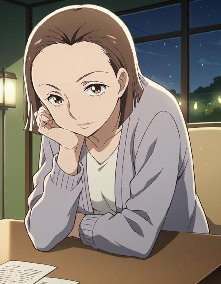 Mother Tamaki (キマリの母) - A Place Further Than The Universe (宇宙よりも遠い場所) - COMMISSION版本anime s1 (ID: 1080682)