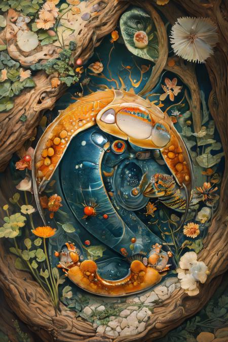 style of Biological illustration 225