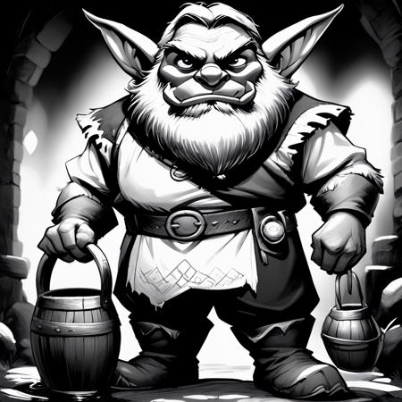 DnD vector illustration (SDXL, Pony, Flux)