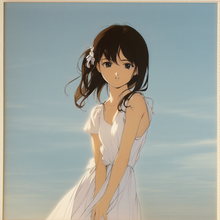 Generic retro anime art style