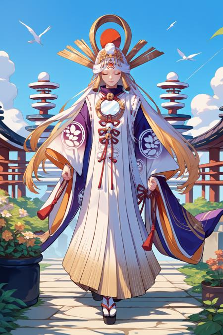 Divine Miketsu/御饌津 (Onmyoji) SDXL LoRA [Pony Diffusion]