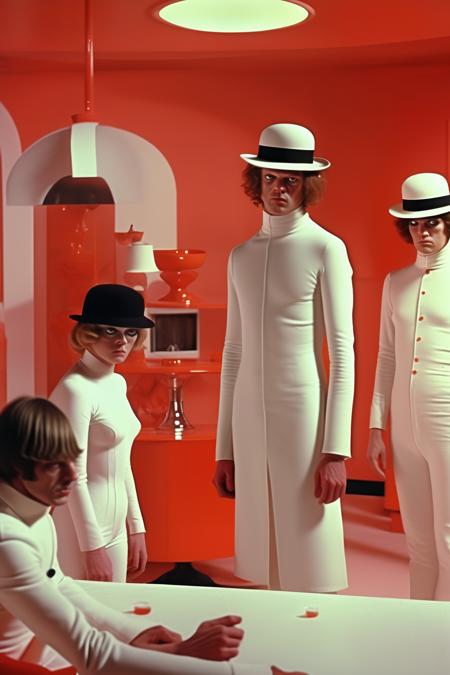 Director Rainer Werner Fassbinder style