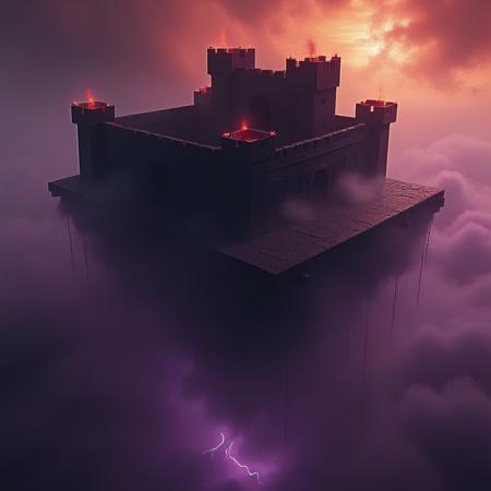 Captain Pollution's Dreamy Otherworld Fortress V1 - SDXL