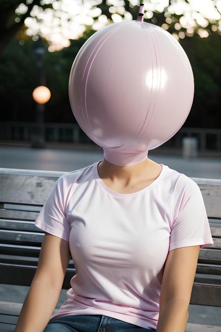 Inflatable Latex Ballhood