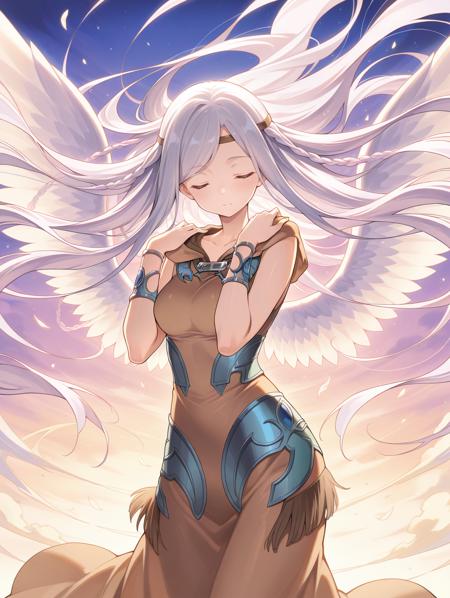 Yu-Gi-Oh! - Maiden with Eyes of Blue & Blue eye white dragon (青き眼の乙女 & 青眼の白龍) illu/PonyXL