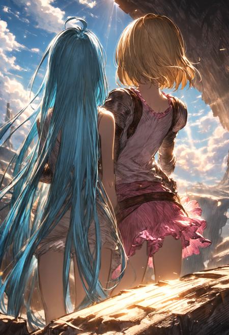 Djeeta & Lyria from Granblue Fantasy) [SDXL | LoRA]
