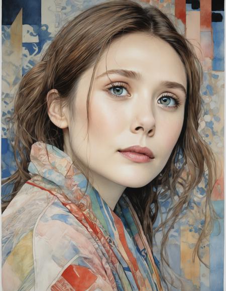Elizabeth Olsen SDXL