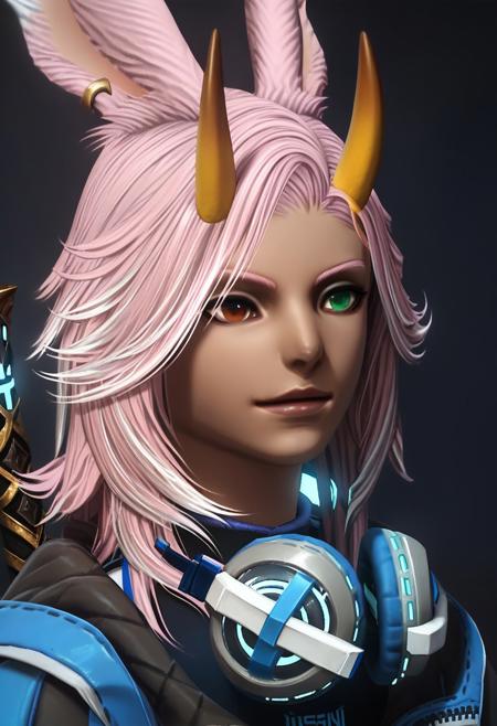 K'hris Tia (FFXIV OC) Viera Edition PonyXL